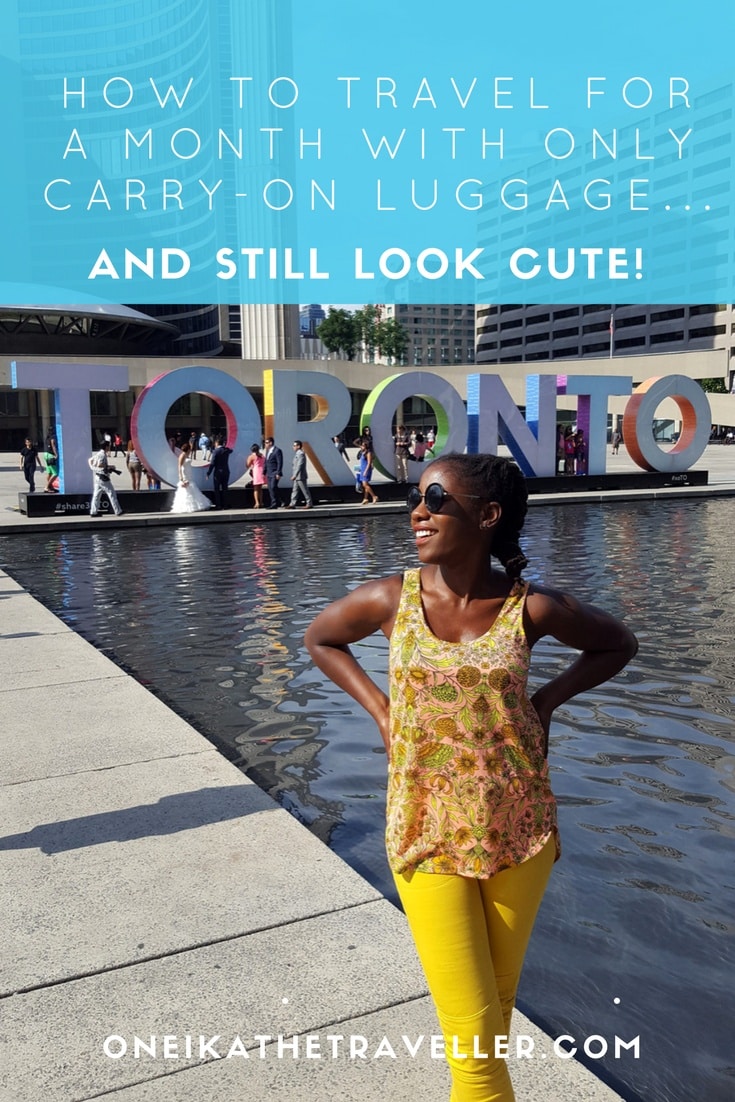 Methods to journey for a month with solely carry-on baggage (and nonetheless look cute!)